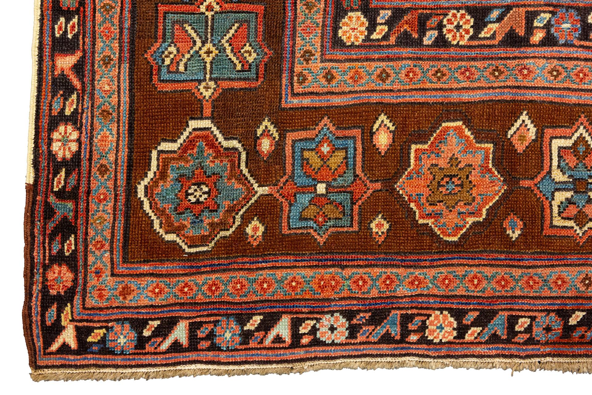 Bakshaish Teppich Golden Saffron Farbe im Zustand „Gut“ im Angebot in Ferrara, IT