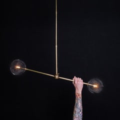 Balance 150 x 150 Brass Chandelier by Schwung