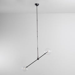 Balance 200 x 150 Black Gunmetal Chandelier by Schwung