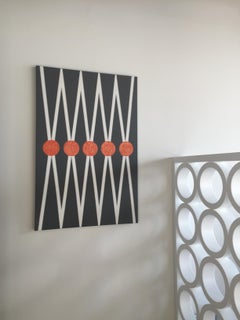 Painting "Balance" 2015 Geometrical  Acrylic on Canvas by Cecilia Setterdahl