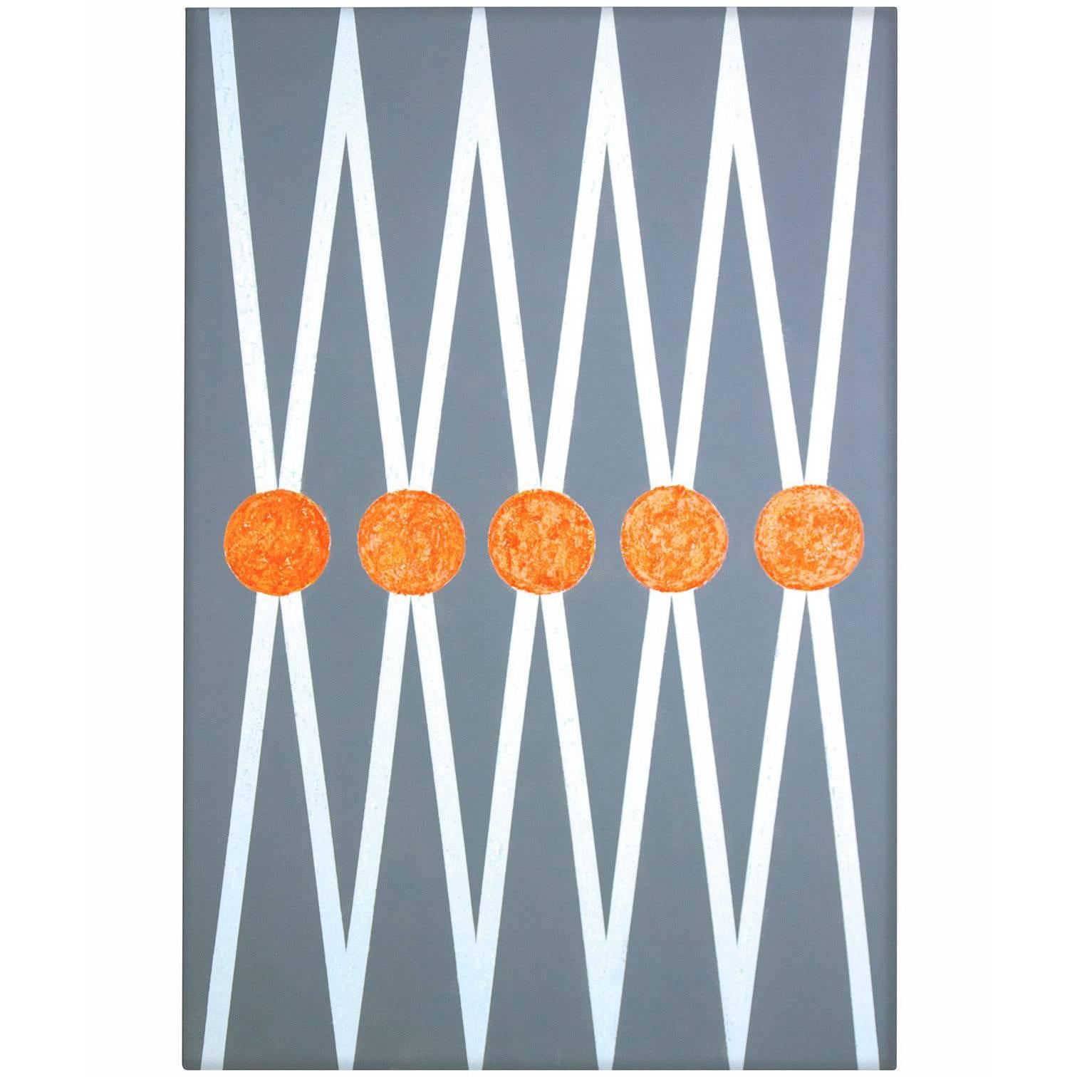 Painting "Balance" 2015 Geometrical  Acrylic on Canvas by Cecilia Setterdahl