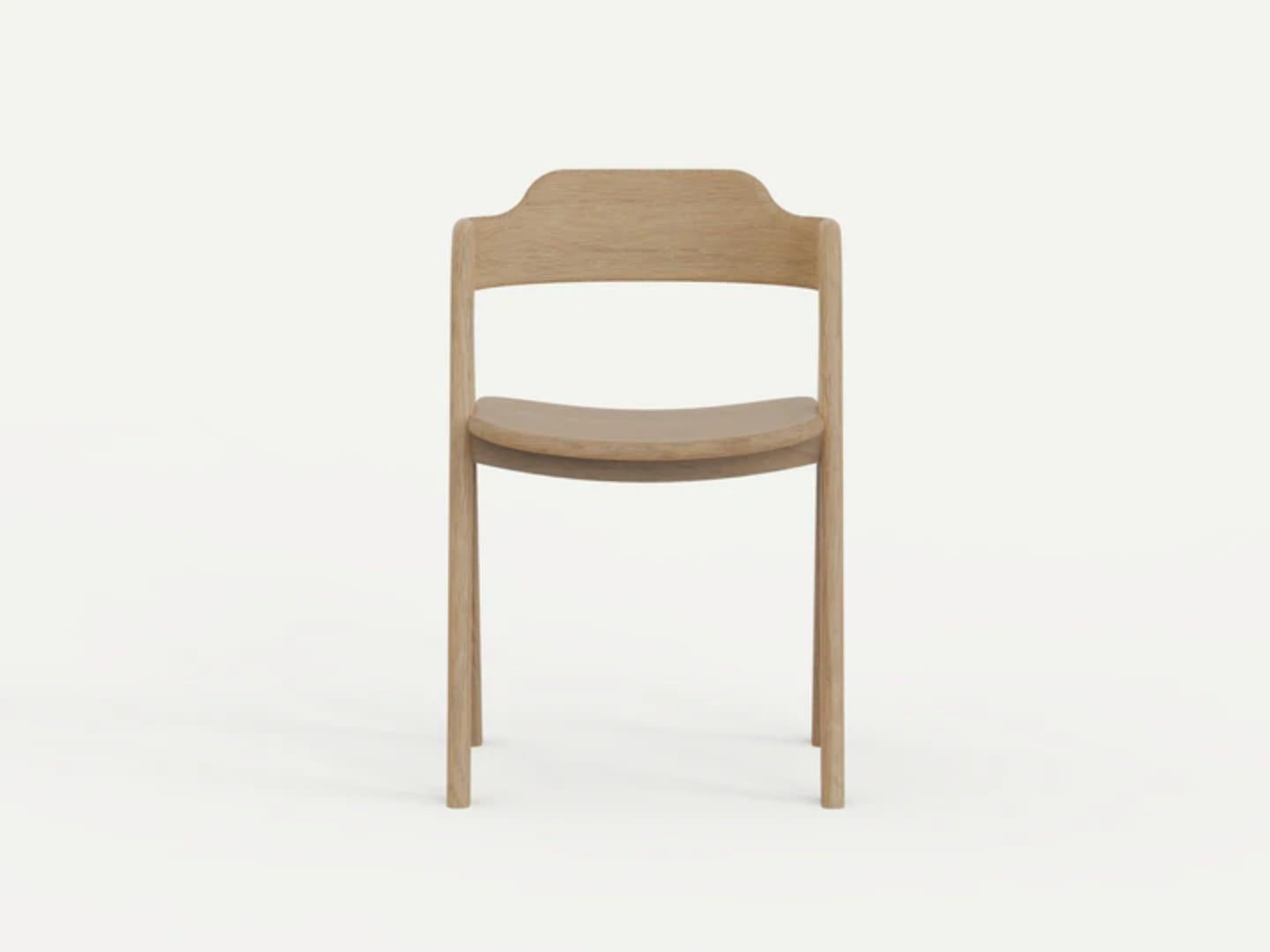 Balance chair by Sebastián Angeles
Material: Walnut
Dimensions: W 40 x D 40 x 100 cm
Also Available: Other colors available,

The love of processes, the properties of materials, details and concepts make Dorica Taller a study not only of