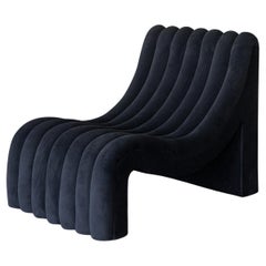 SILLA BALANCE - Terciopelo Negro Mate by SHO MODERN