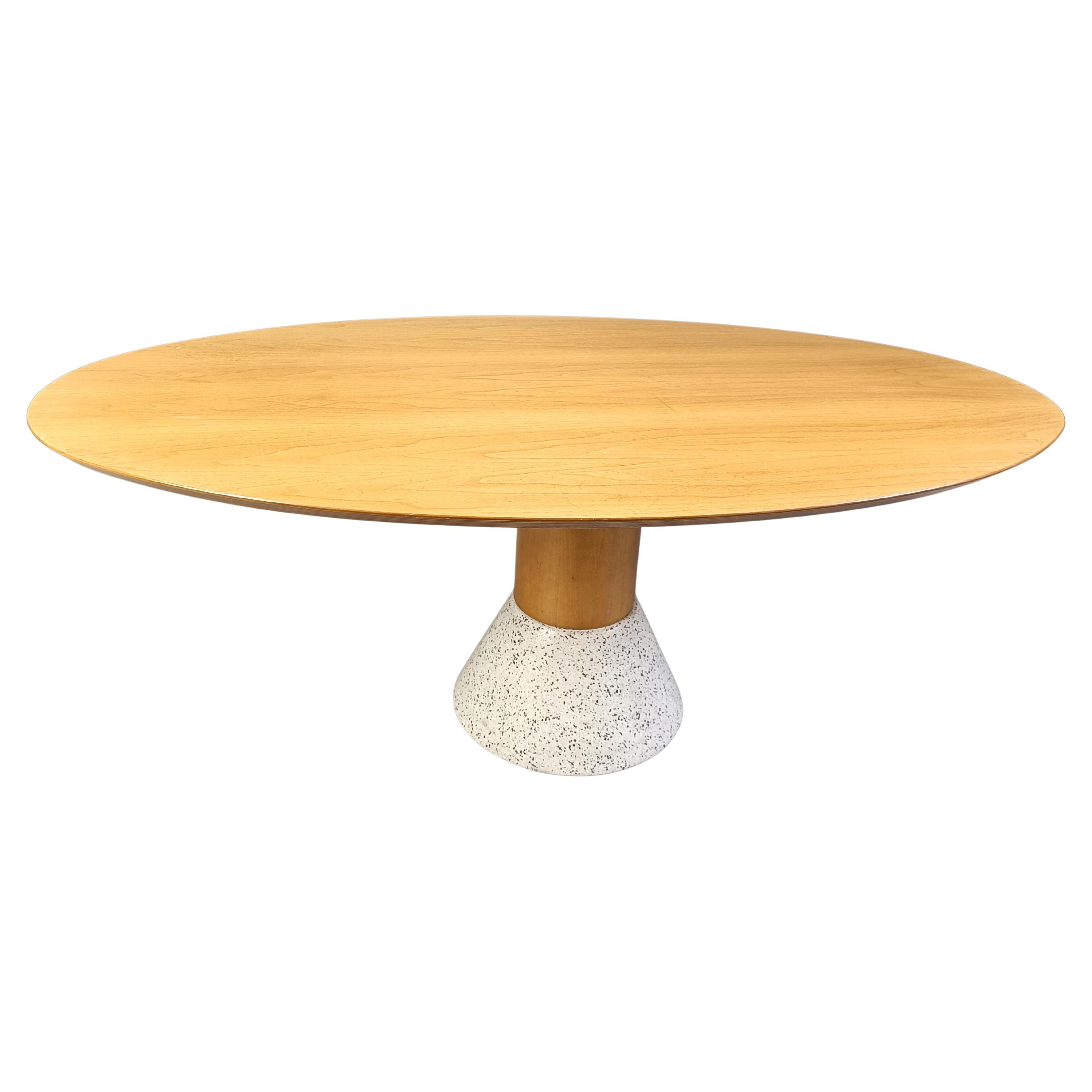 Table de salle à manger Balance d'Arnold Merckx pour Arco, 1988 en vente