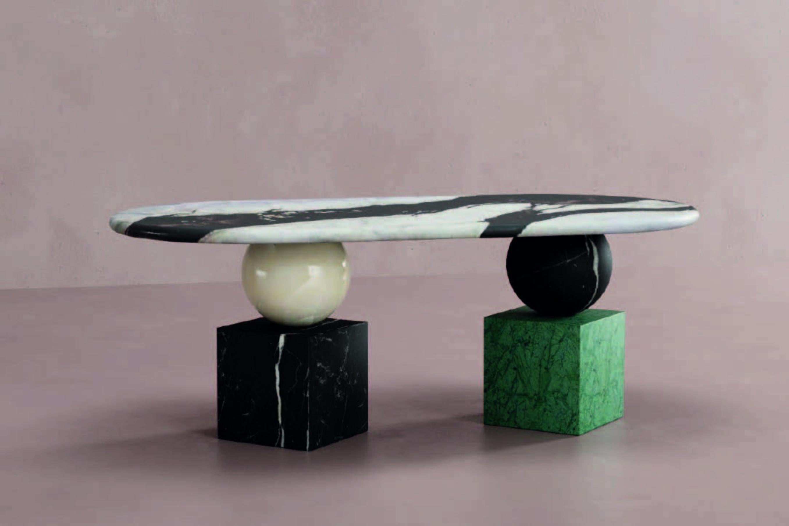 Post-Modern Balance Dining Table by Pilar Zeta