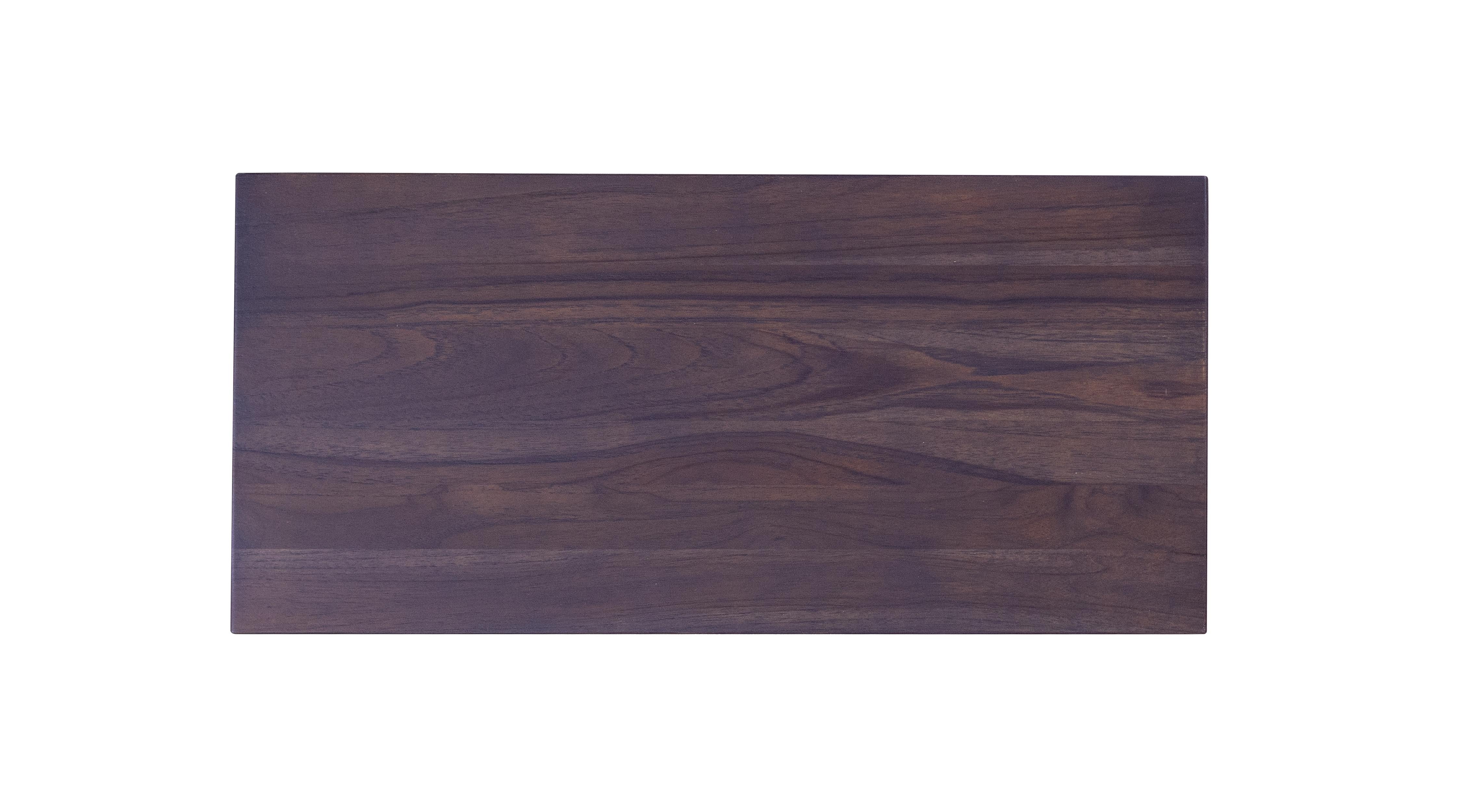 Balance due 100% 120x42 Solid Teak Mid-Century Dining Table in Smooth Cocoa 6