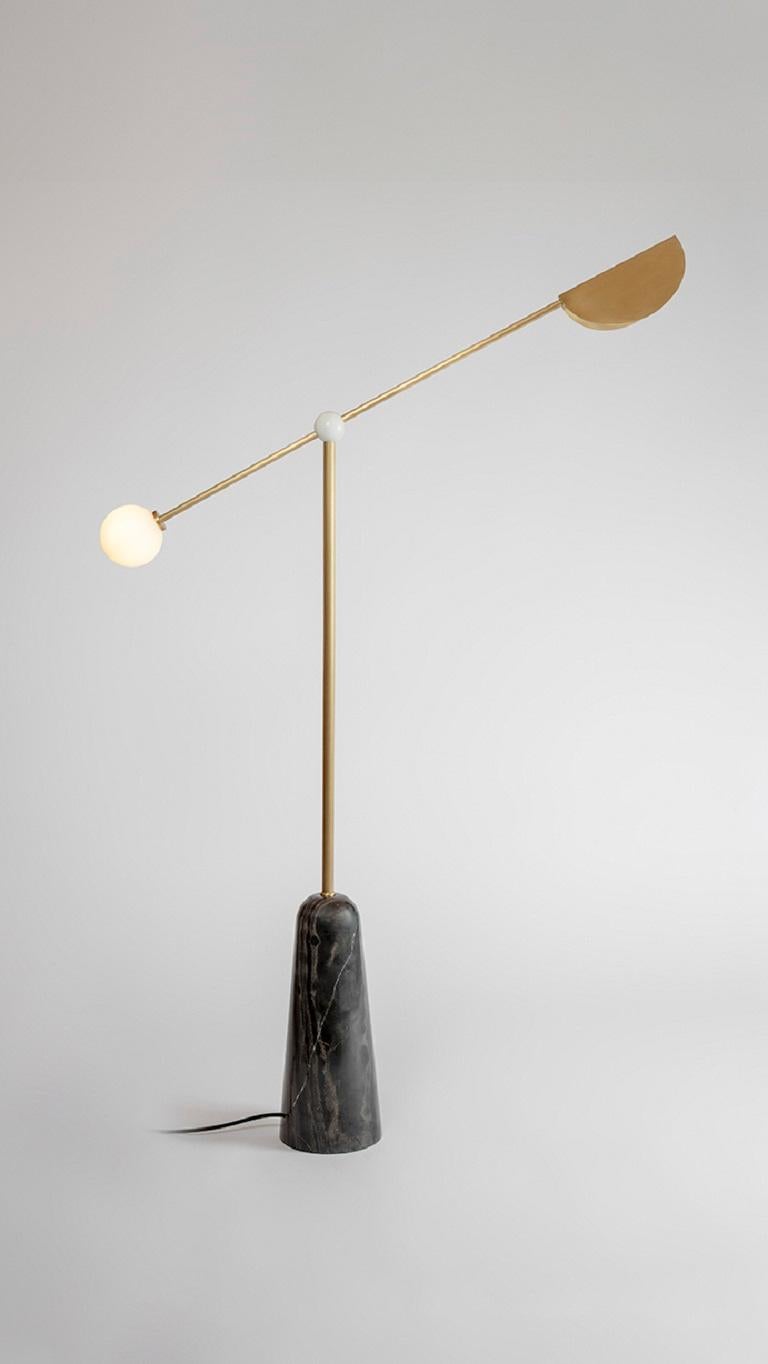 Balance Floor Lamp by Square in Circle In New Condition For Sale In Geneve, CH