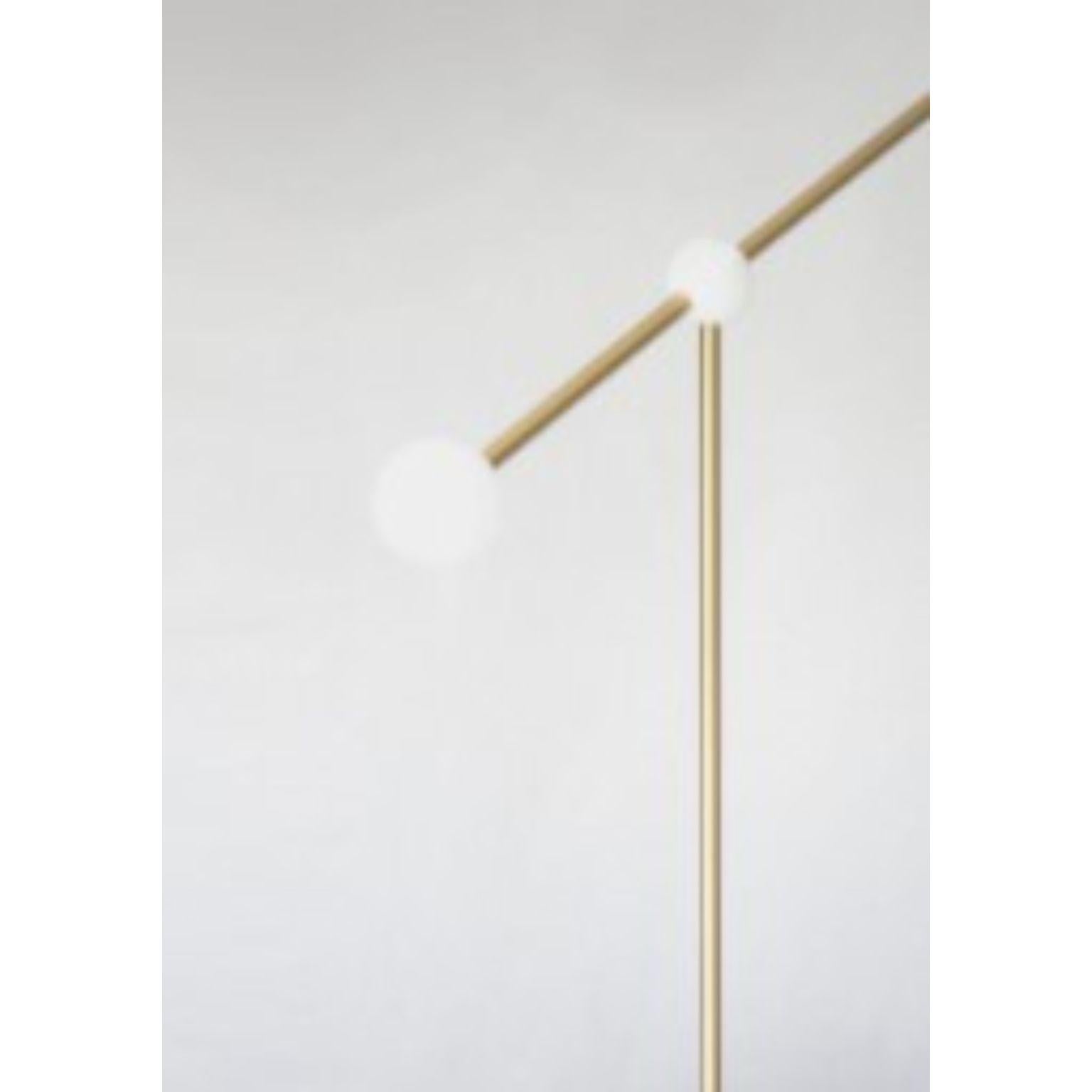 Post-Modern Balance Floor Lamp by Square in Circle