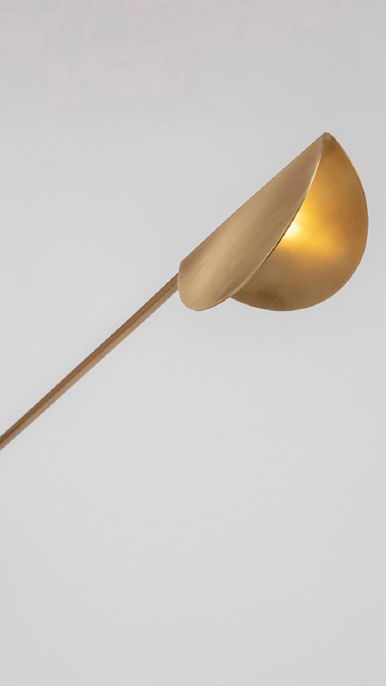 Post-Modern Balance Floor Lamp by Square in Circle For Sale