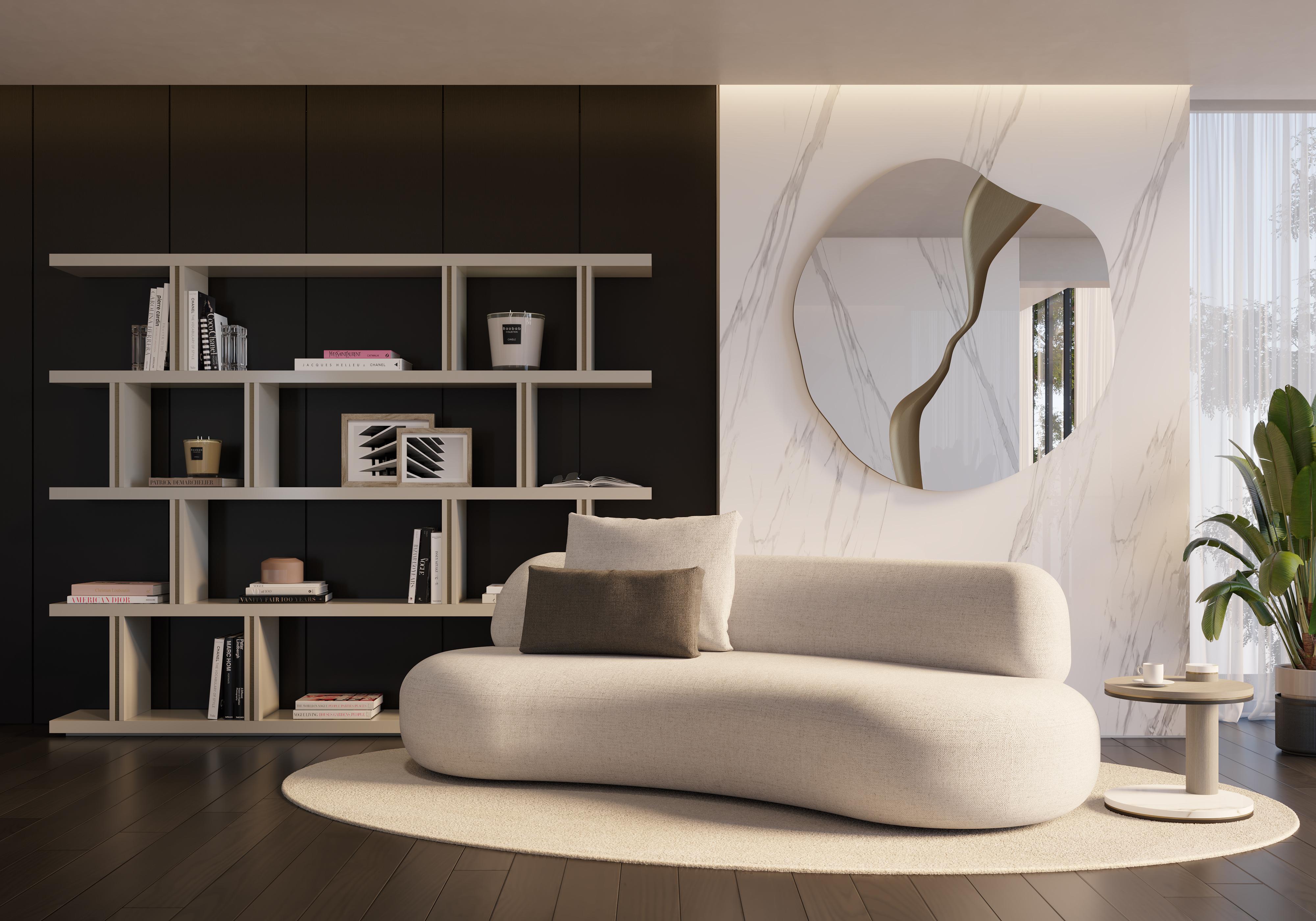 El Sofá Modular Balance es un mueble impresionante y único, perfecto para quienes desean añadir un toque de elegancia y estilo a su salón o sala de estar. 

Su diseño minimalista rezuma elegancia y comodidad. Cada detalle del Sofá Equilibrio está