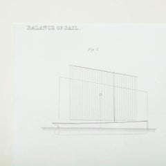 "Balance of Sail" Print by Day & Son, Lithographers to the Queen, Dated 1864