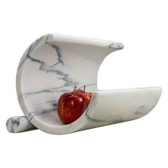 Balanced Marble Fruit Bowl by Essenzia