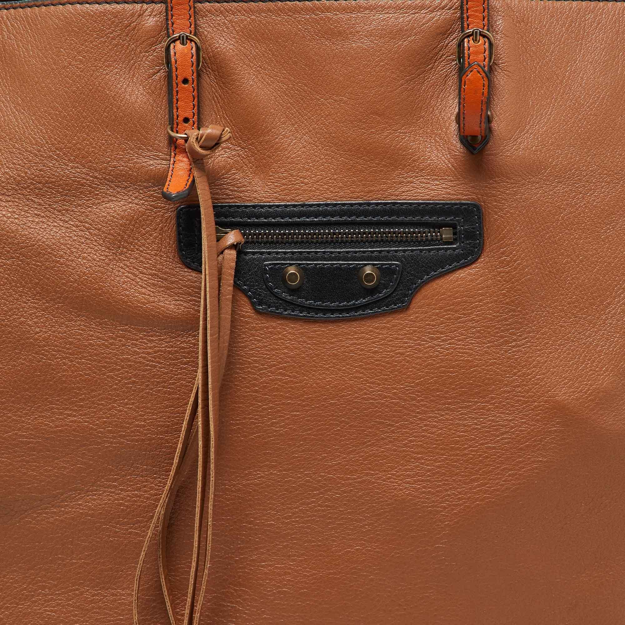 Donna Balanciaga - Tote Papier A5 in pelle multicolore in vendita