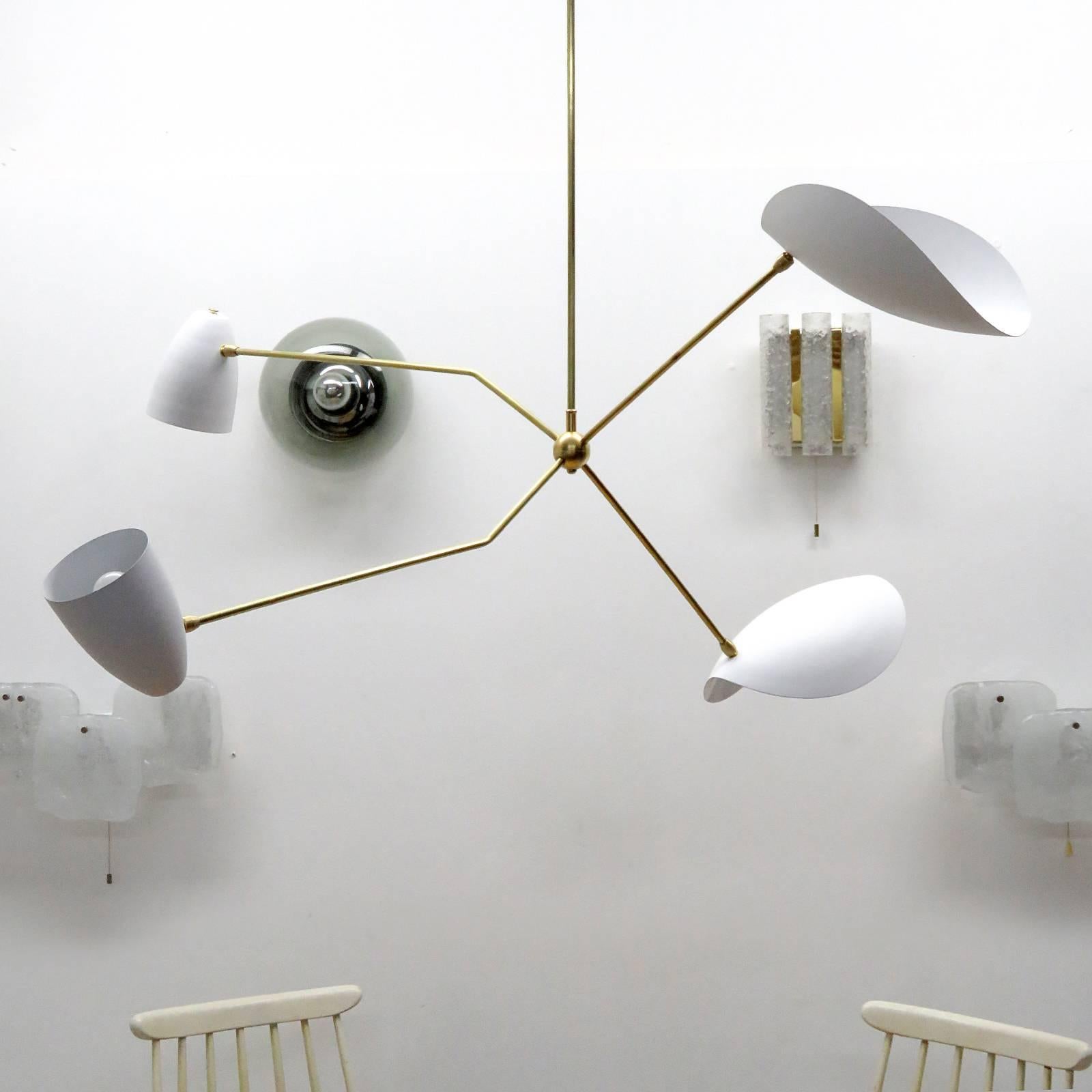Verniciatura a polvere Lampadario Balancier di Gallery L7 in vendita