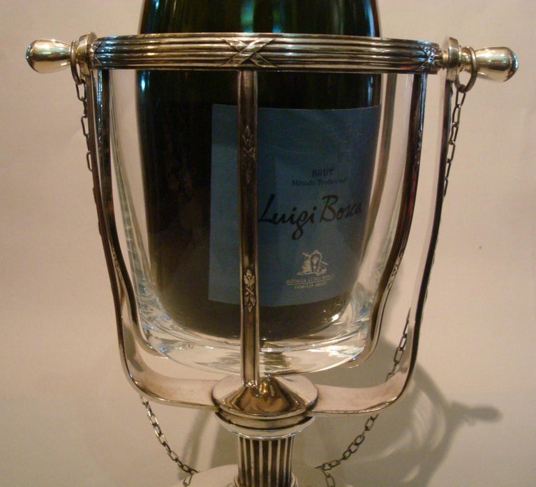 Balancing Ship / Boat Wine / Champagne Cooler For Sale at 1stDibs
