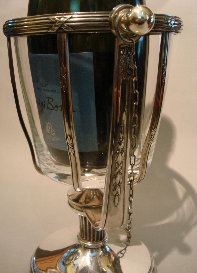 Balancing Ship / Boat Wine / Champagne Cooler For Sale at 1stDibs