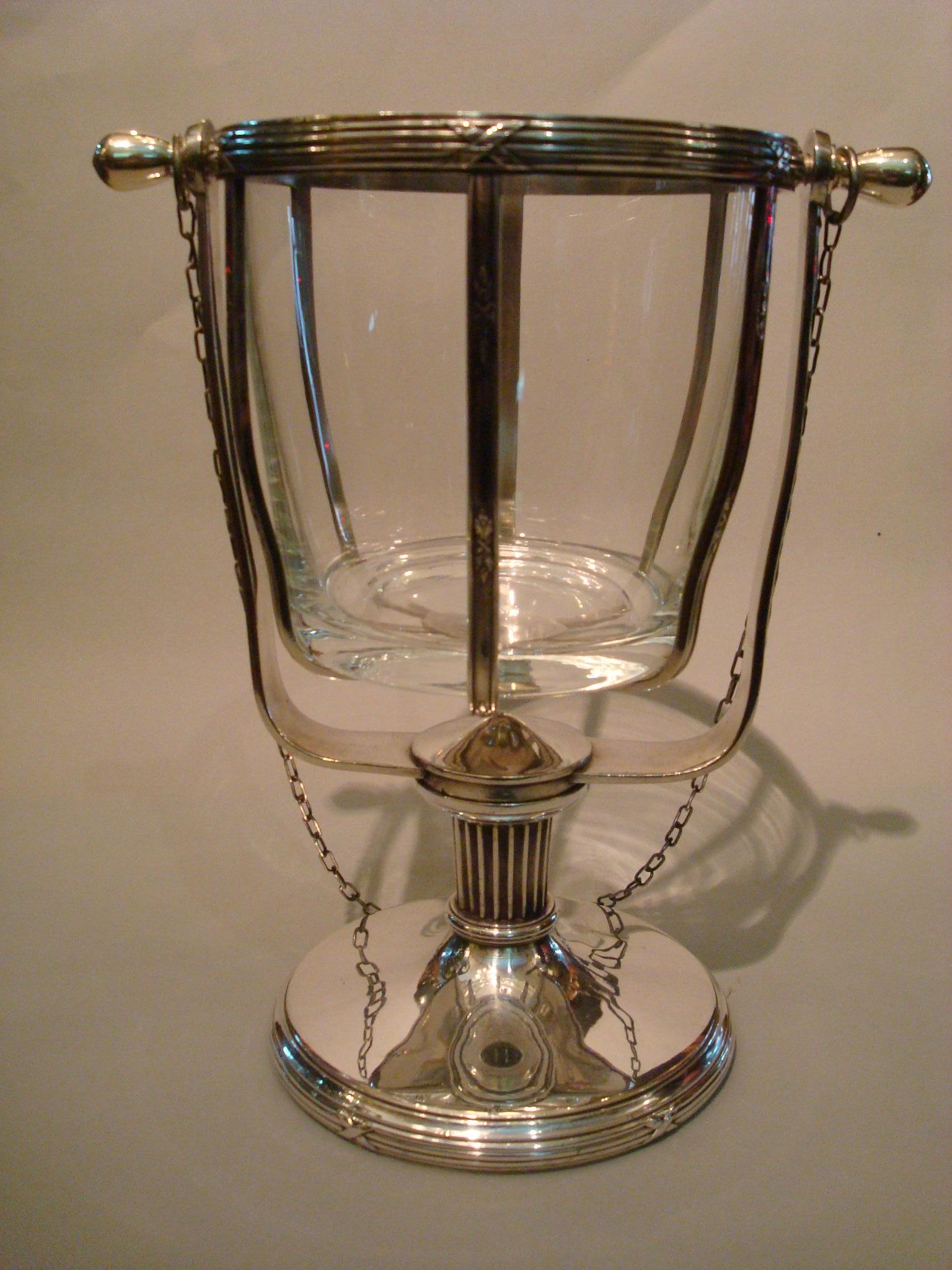 French Balancing Ship / Boat  Wine / Champagne Cooler For Sale