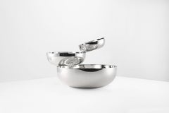 Balancing Silver Bowl from the Balance Collection by Joel Escalona