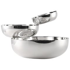 Balancing Silver Bowl from the Balance Collection by Joel Escalona