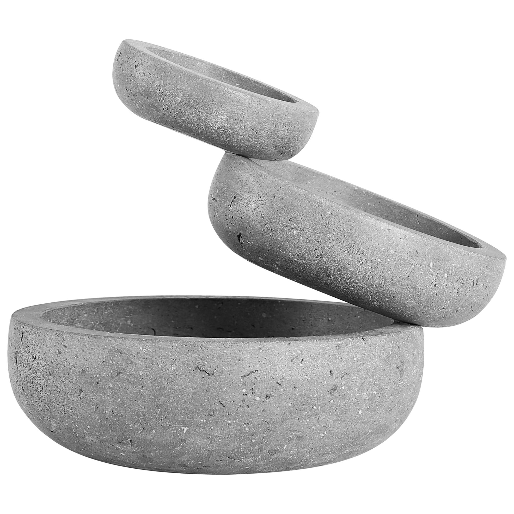 Balancing Stone Sculptural Bowl from the Balance Collection by Joel Escalona