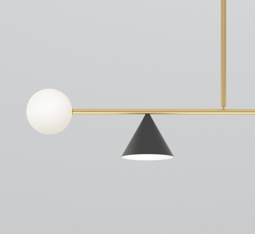 Postmoderno Lampada a sospensione Balancing Variations III di Atelier Ati in vendita