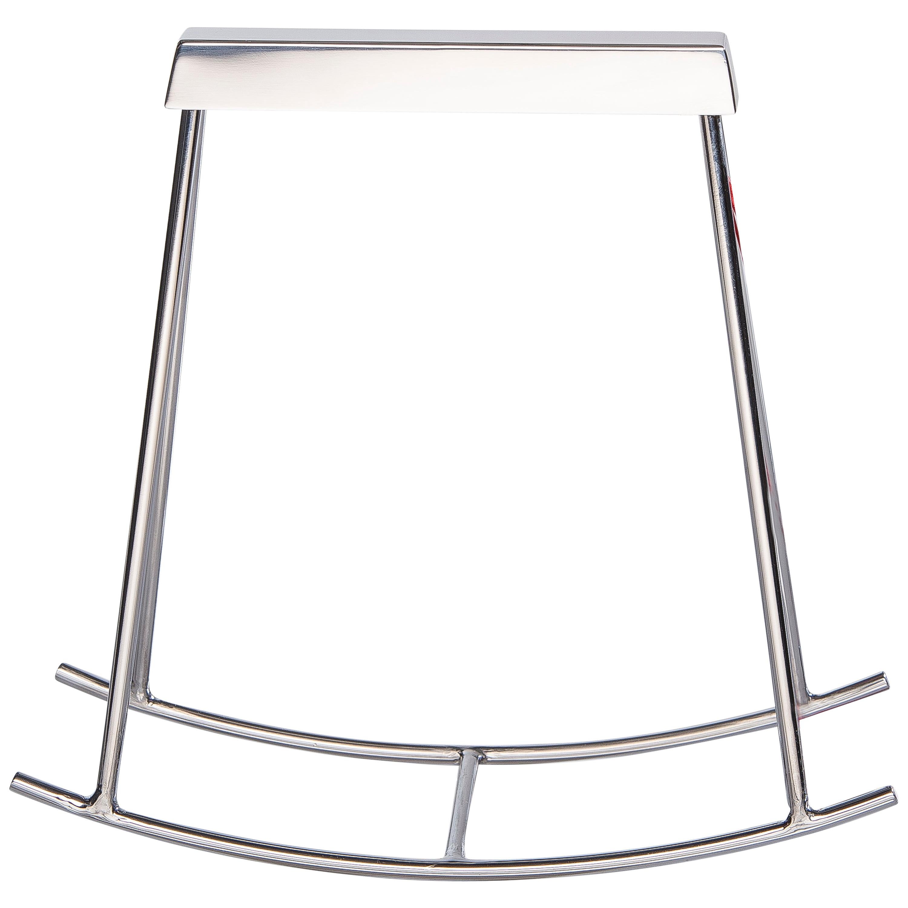 Balancinha Swing Table Lamp in Stainless Steel by Tiago Curioni For Sale