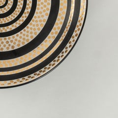 Balck Gold Waylande Gregory Shallow Dish Bowl