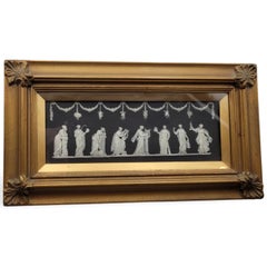 Balck Jasper Plaque - The Muses, Wedgwood, circa 1880