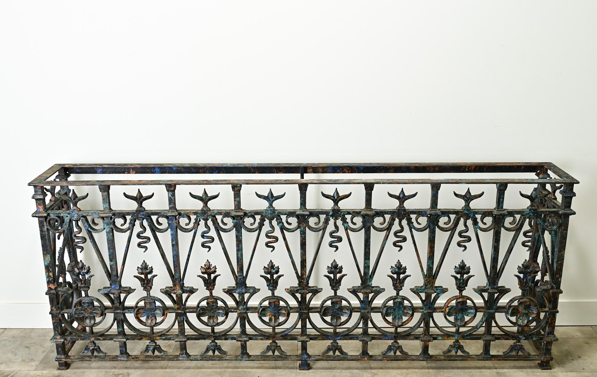 Other Balcony Console with Belgium Blue Stone Top For Sale