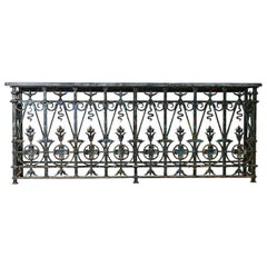 Balcony Console with Belgium Blue Stone Top