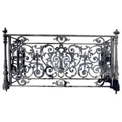 Used Balcony Railing from the 19th Century