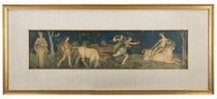 Neoclassical Scene - Lithograph after Baldassarre Peruzzi - Early 20th Century