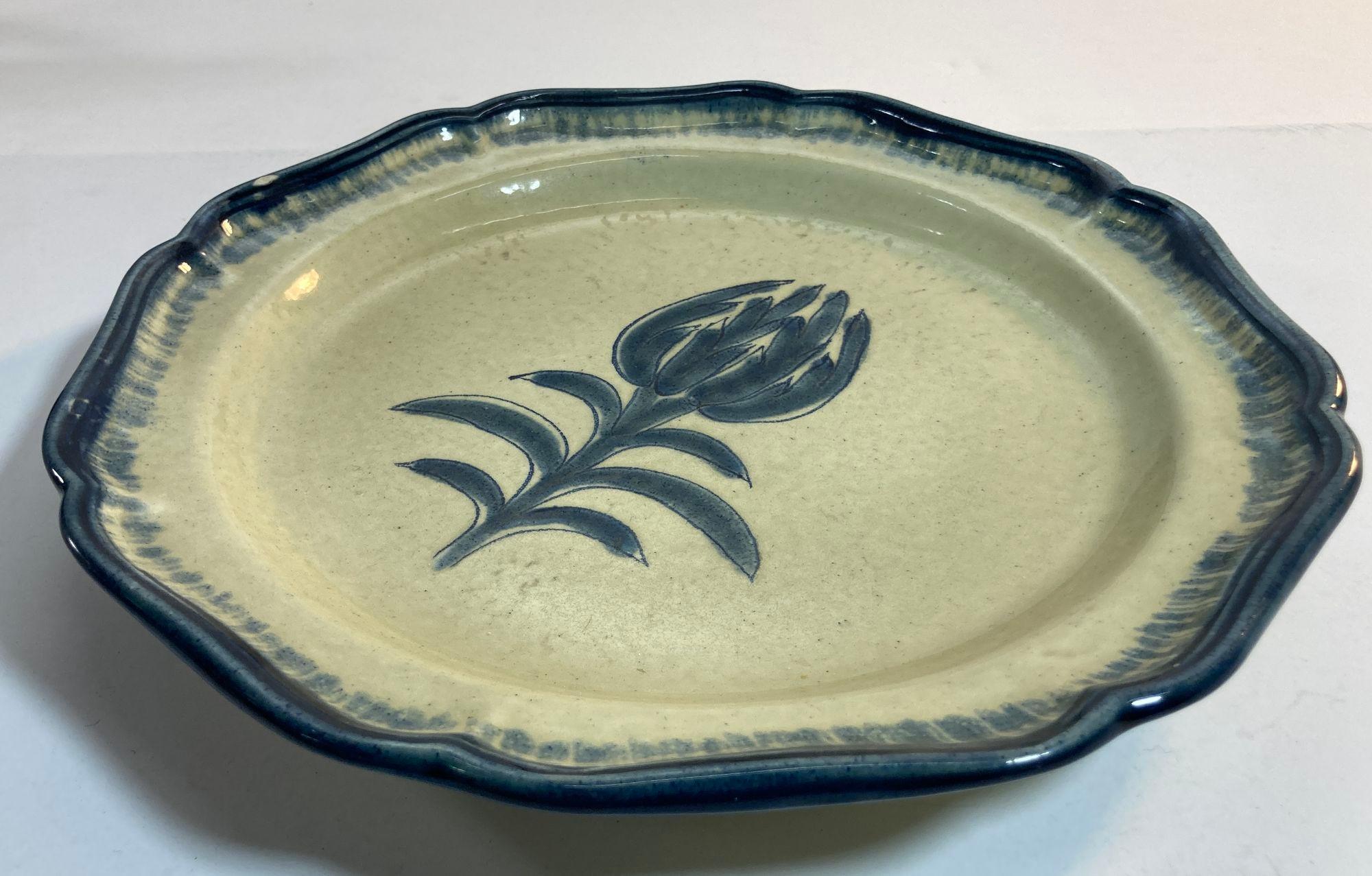 Piatto decorativo in ceramica italiana Baldelli in vendita 2