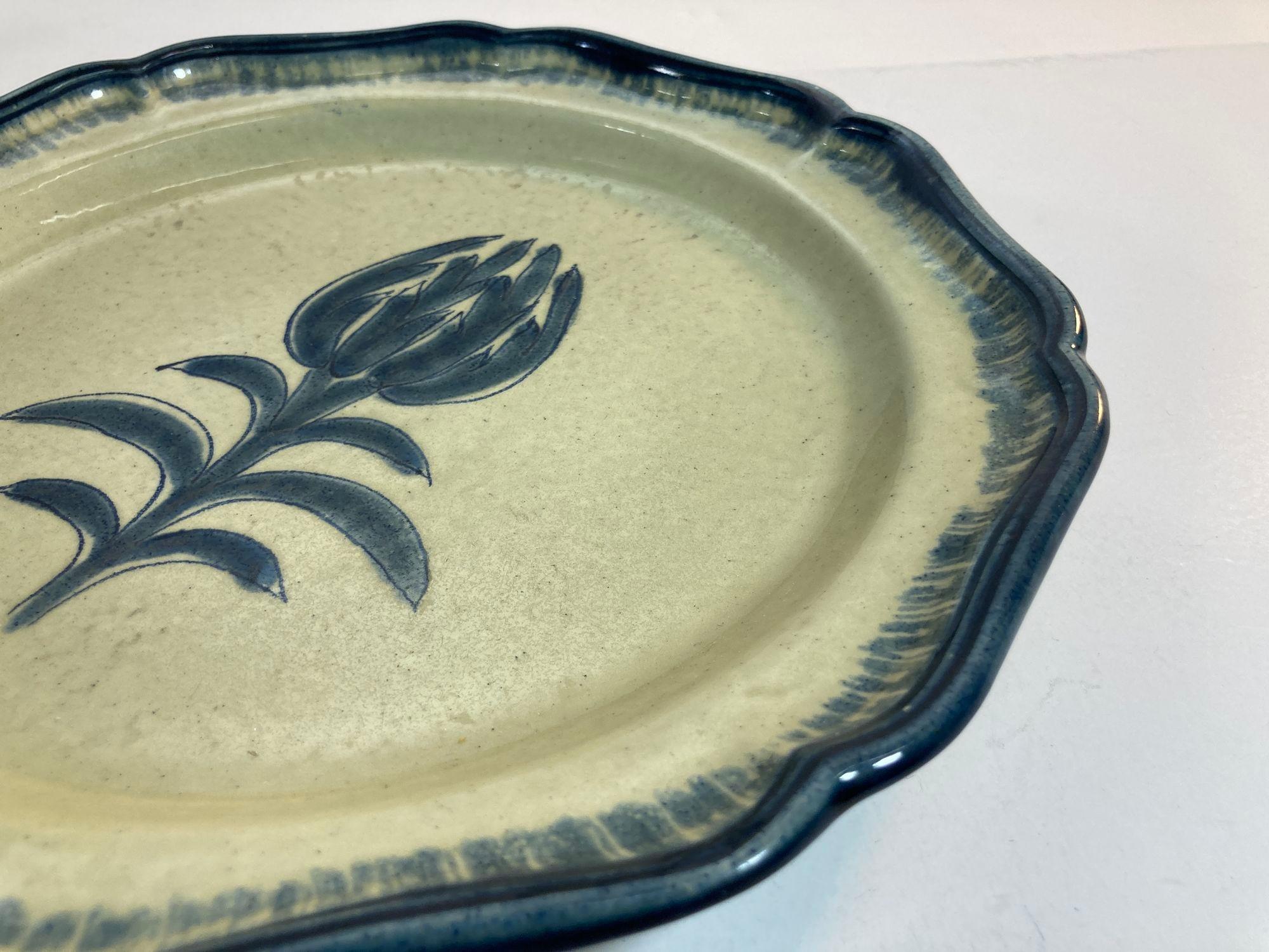 Piatto decorativo in ceramica italiana Baldelli in vendita 3