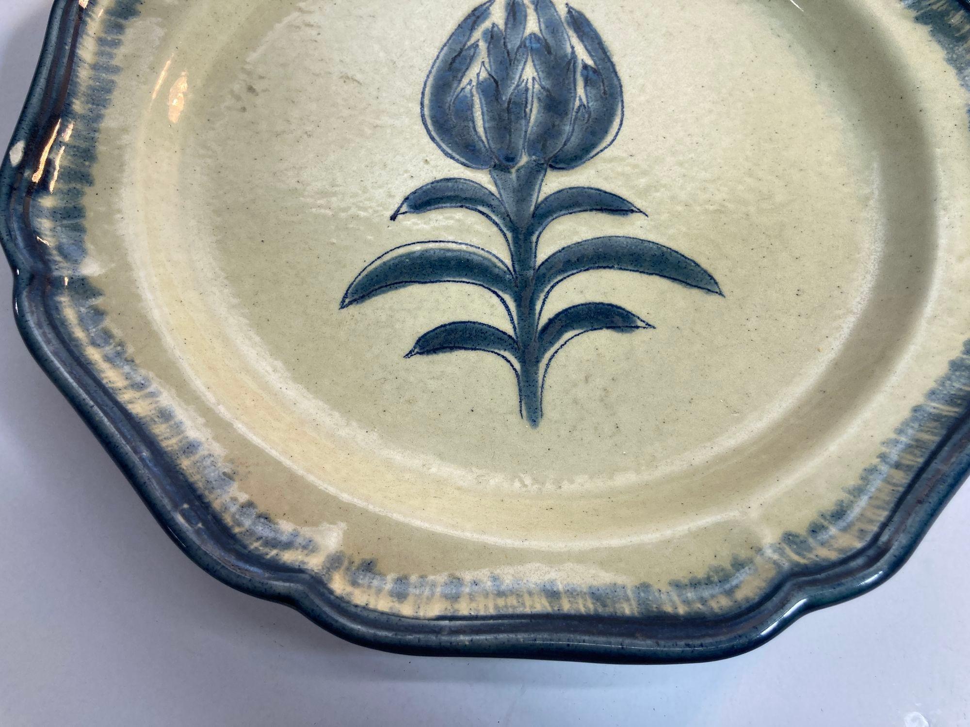 Italiano Piatto decorativo in ceramica italiana Baldelli in vendita