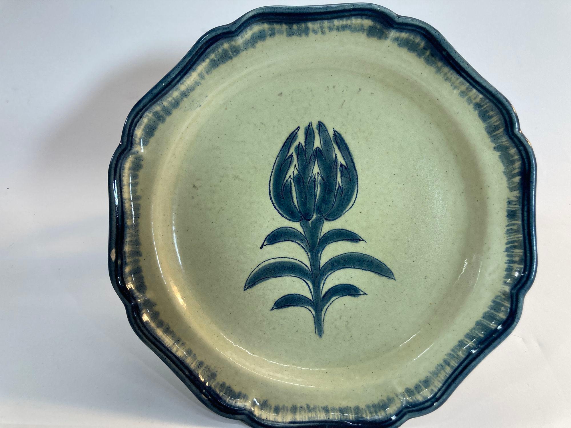 Fatto a mano Piatto decorativo in ceramica italiana Baldelli in vendita