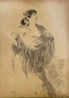 Dama con mantón