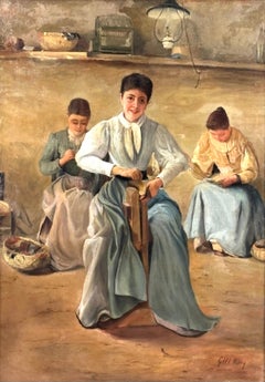 MUJERES COSIENDO