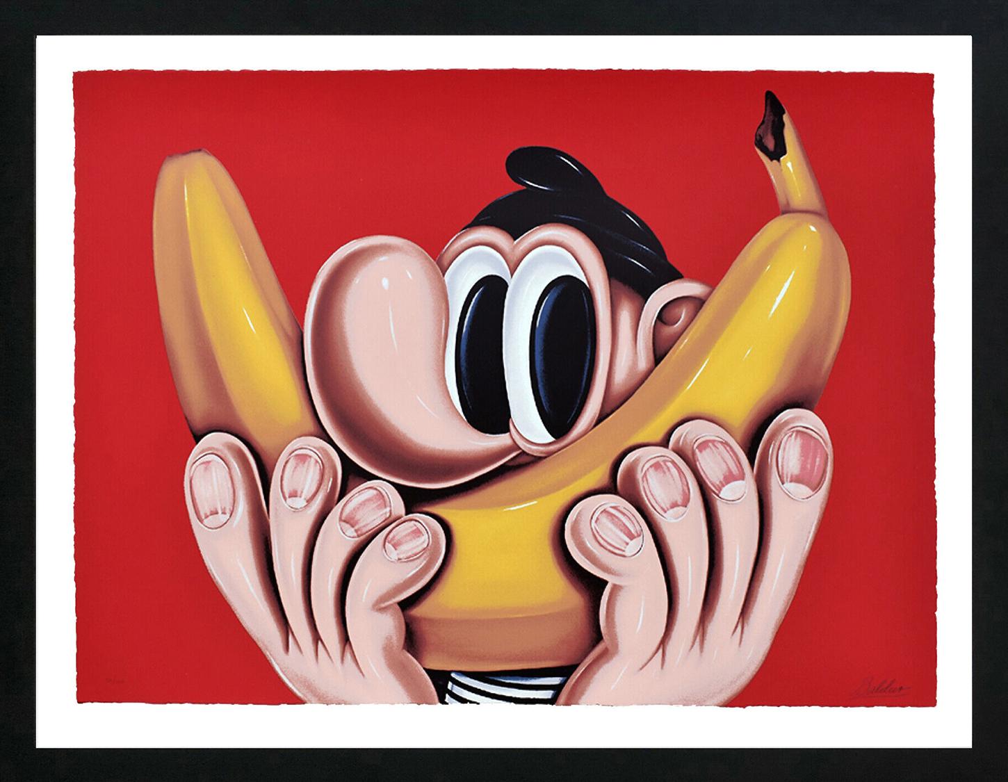 Baldur Helgason Portrait Print - BANANA