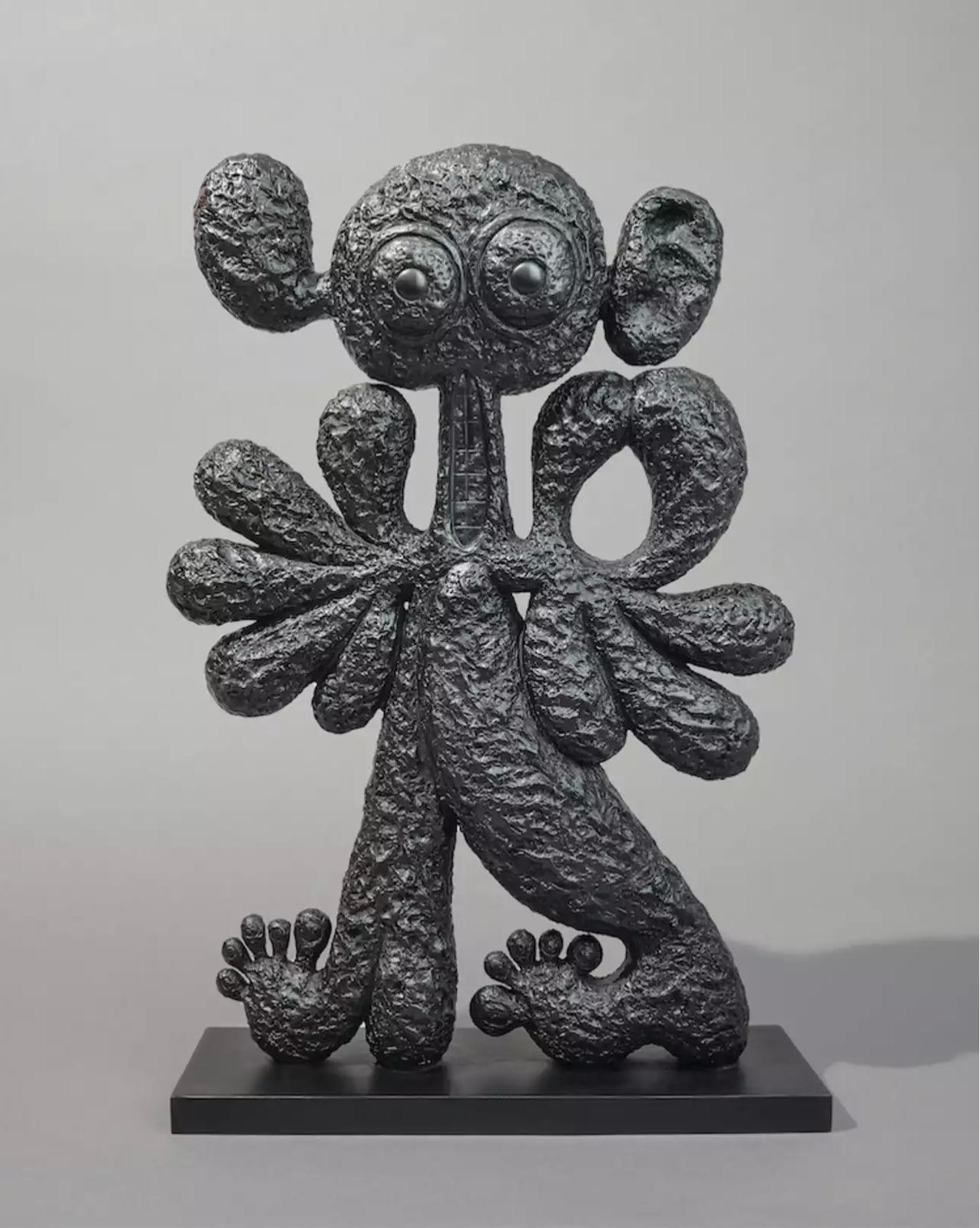 Artist: Baldur Helgason
Title: Huldufólk Black
Year: 2021
Edition: 24
Size:16 × 10 3/5 × 3 1/2 in
40.6 × 27 × 9 cm
Medium: Archaic Bronze

Note: This will be shipped from Japan so the buyer is responsible for all import fees and taxes in their