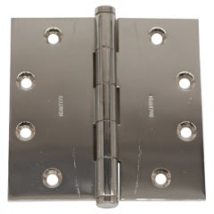 Baldwin Butt Door Hinge Chrome Plate Brass Qty Available
