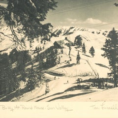"Baldy Mt. Round House, Sun Valley" di Toni Frissell
