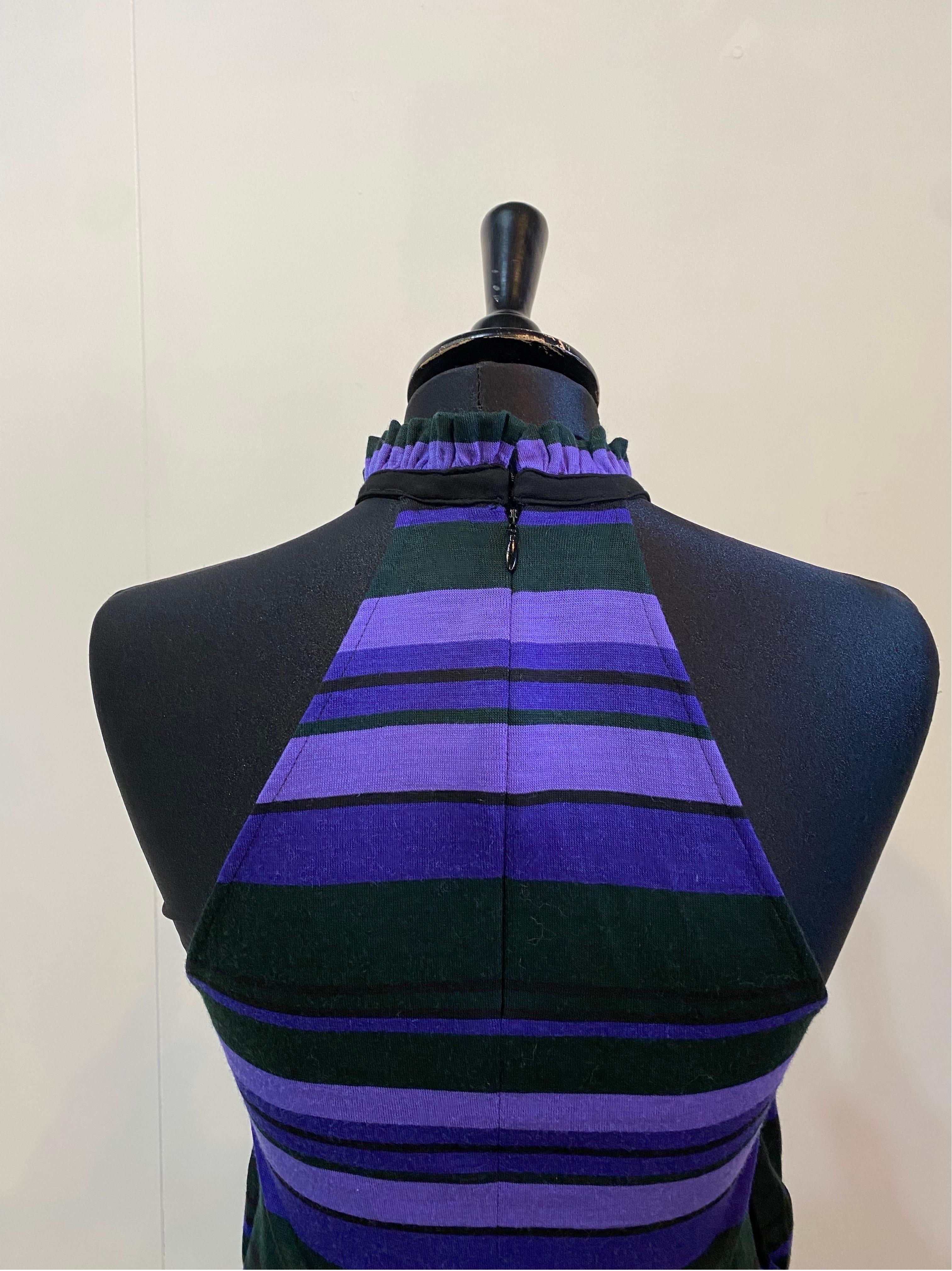Women's or Men's Balenciaga 2007 purple striped Top For Sale