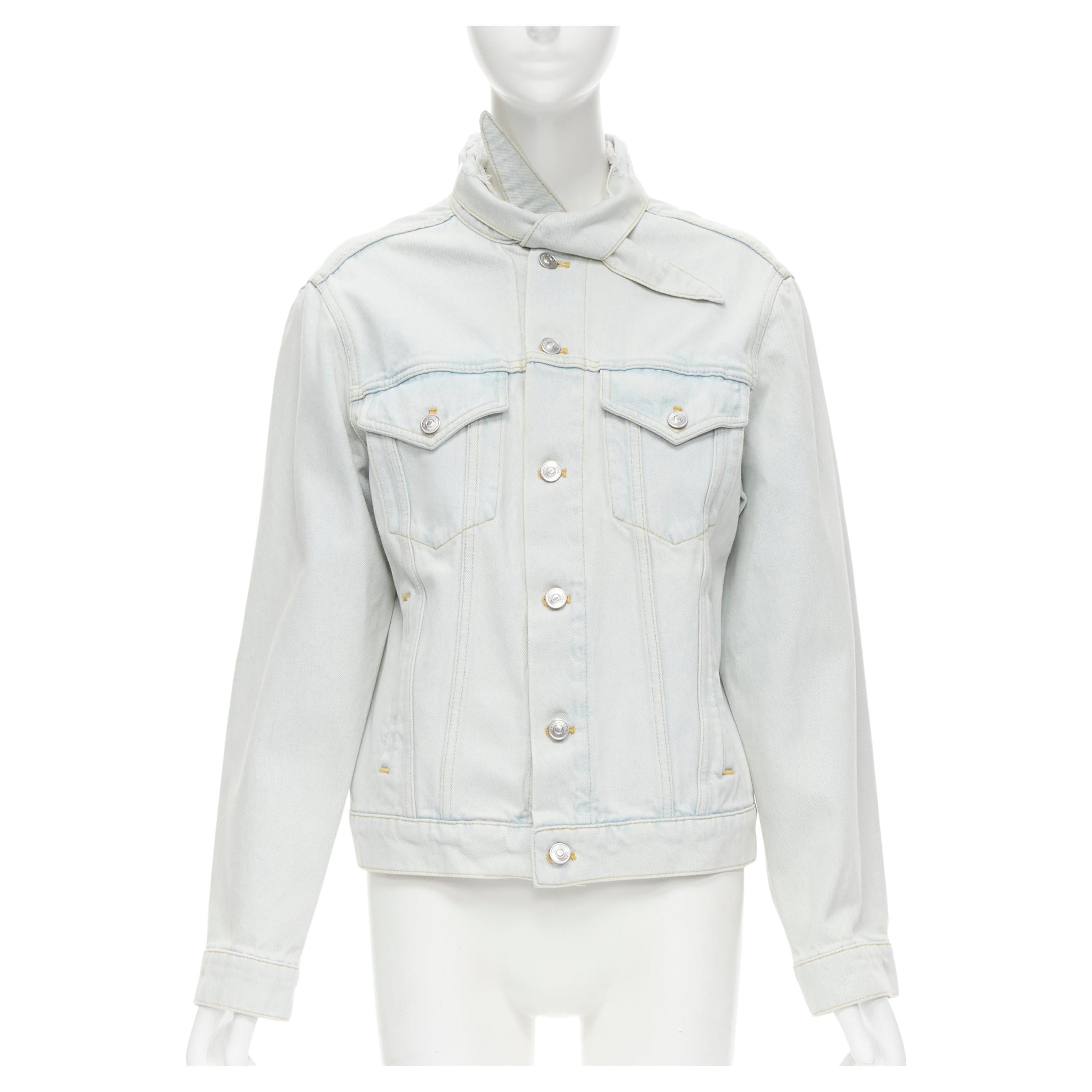 balenciaga jean jacket 2017