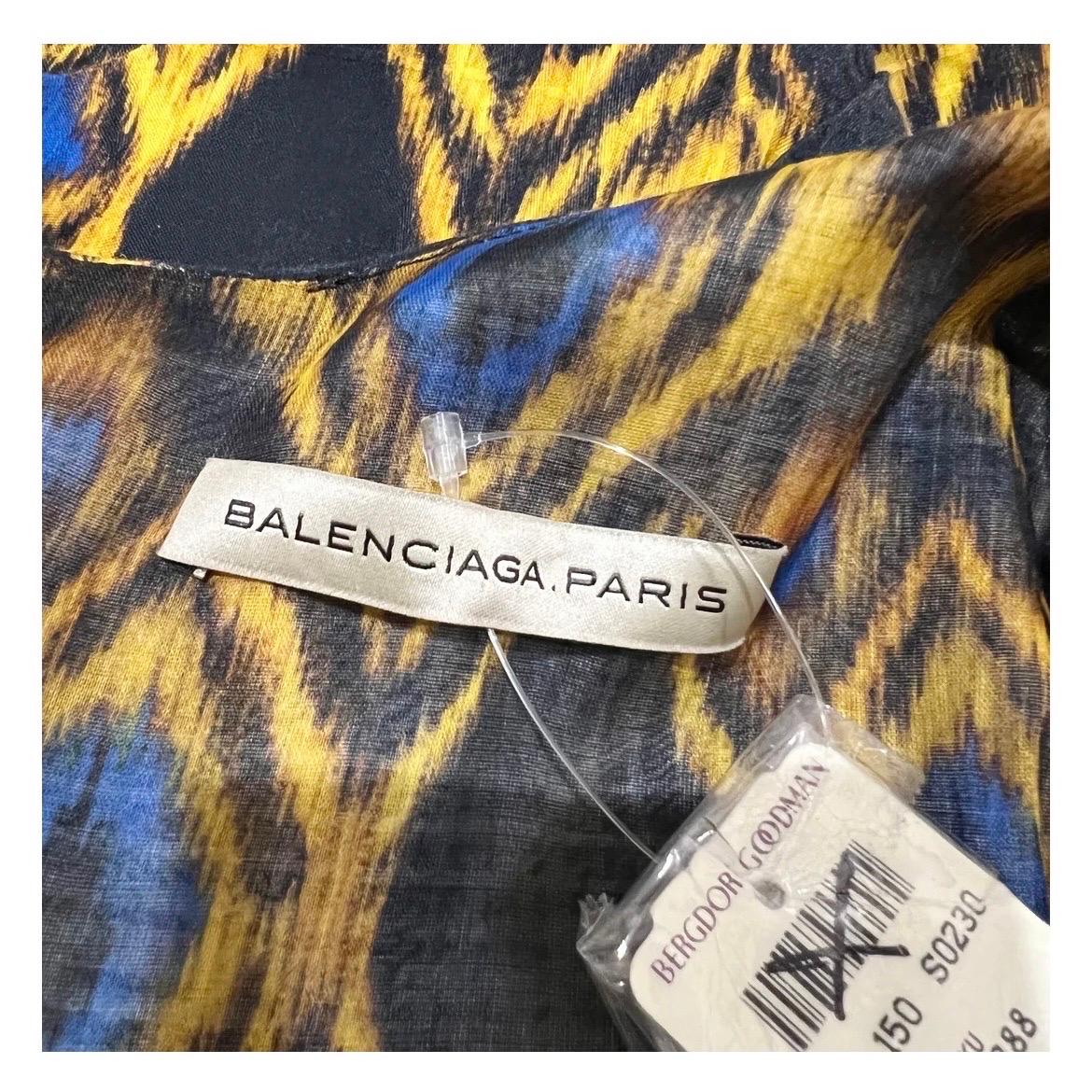 Women's Balenciaga Abstract Print Dress (2009)