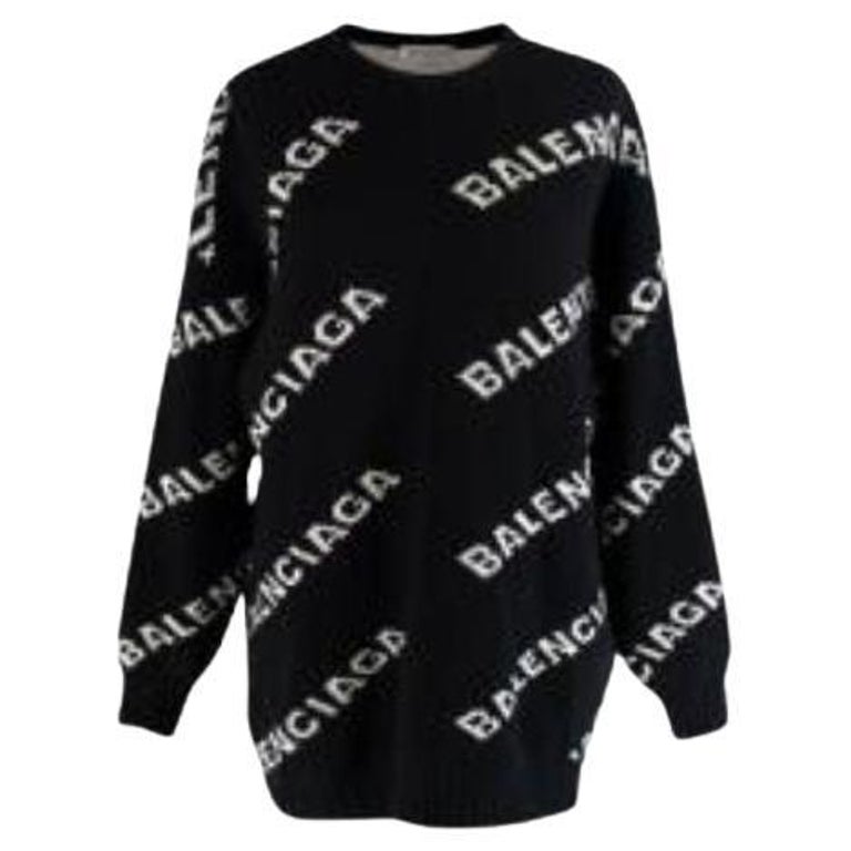 balenciaga jumper logo