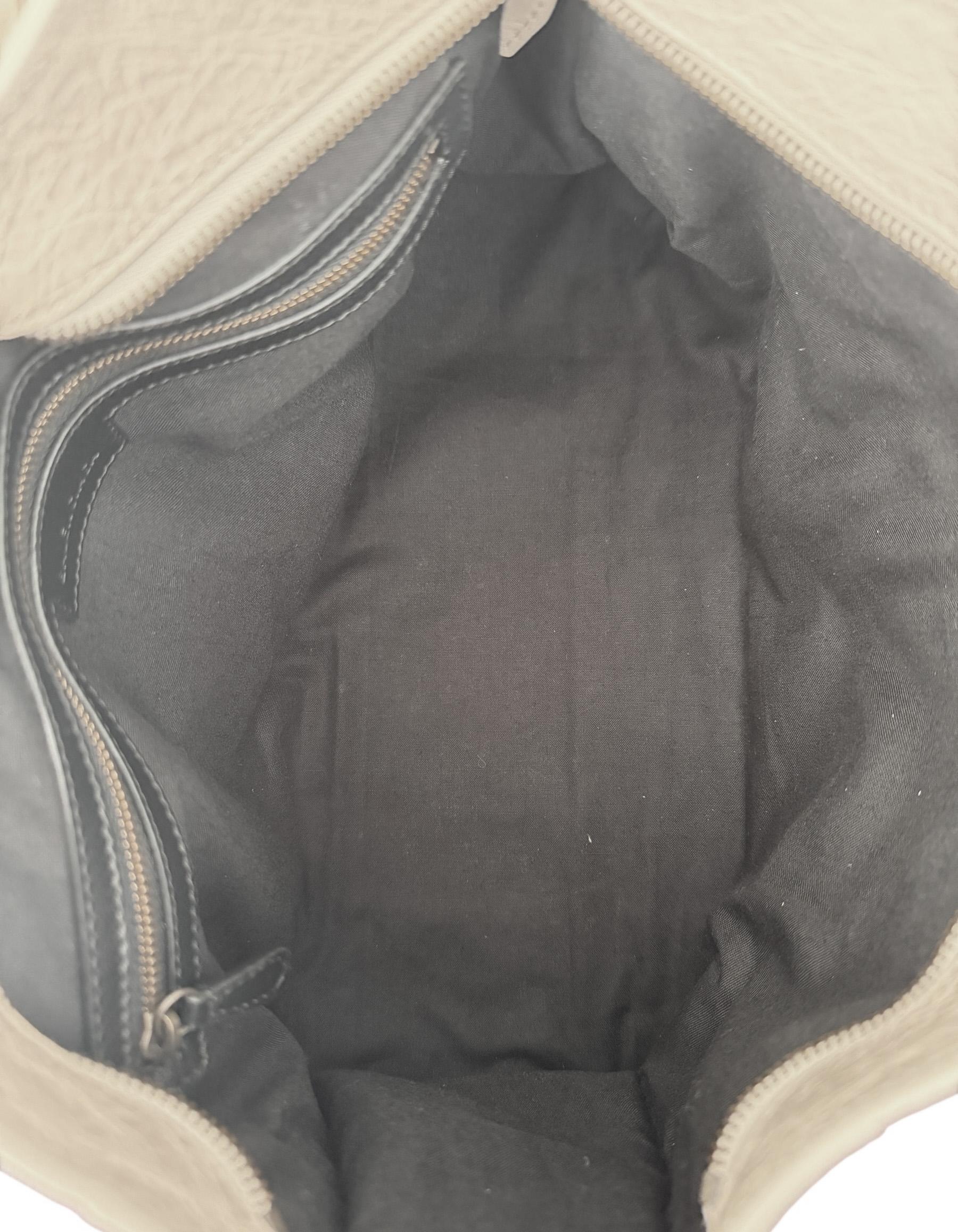 Balenciaga Almond Arena Storico Lambskin Leather Medium Le City Bag c/ottone in vendita 2