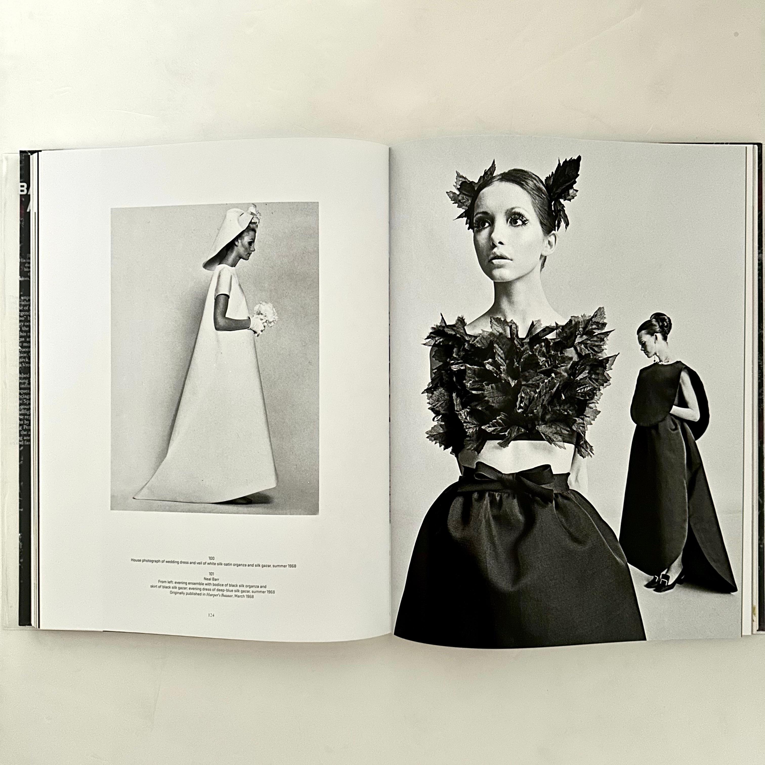Published by Rizzoli & Fine Arts Museums of San Francisco, 1st edition, New York, 2011. Hardback with English text. 

Quintessentially Spanish, Balenciaga took inspiration from the bullrings, the flamenco dancers, the fishermen in their loose