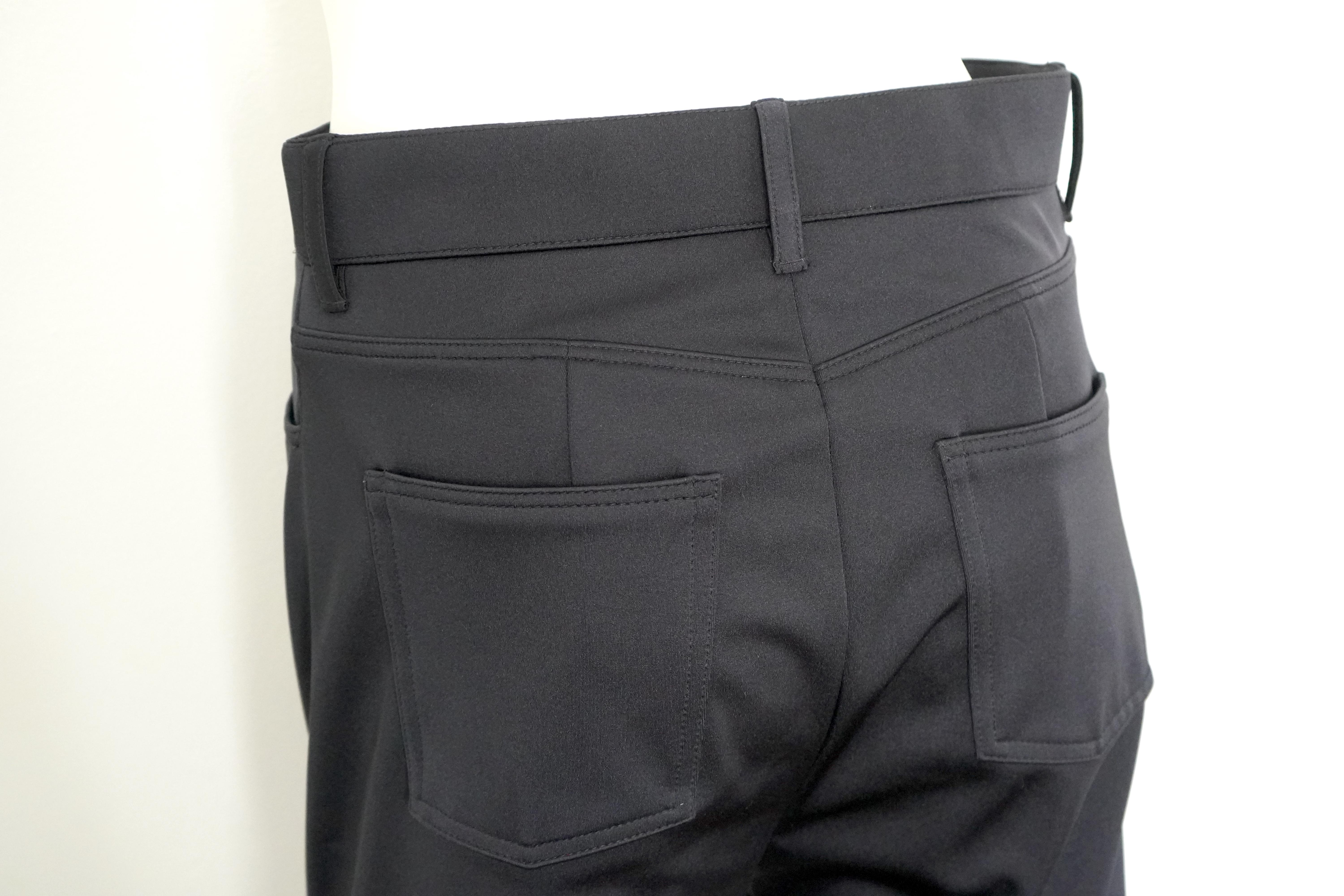 Balenciaga Ankle Zip Black Pant sz 40 For Sale 3