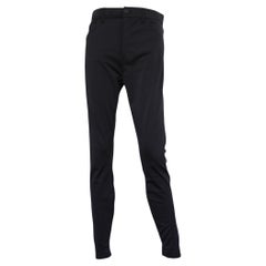 Balenciaga Knöchel Zip Schwarz Pant sz 40